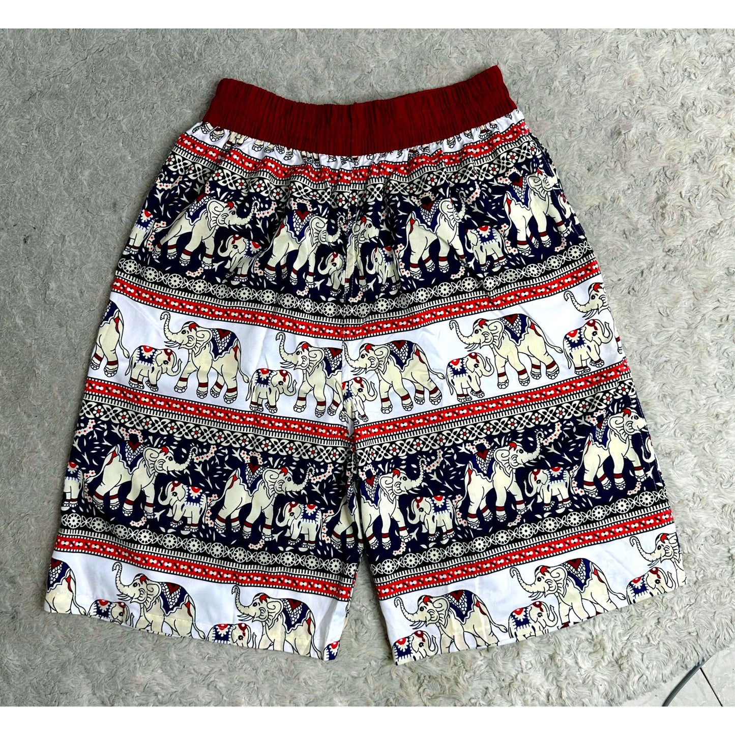 MULTICOLOR  PRINT SIZE-L SHORTS