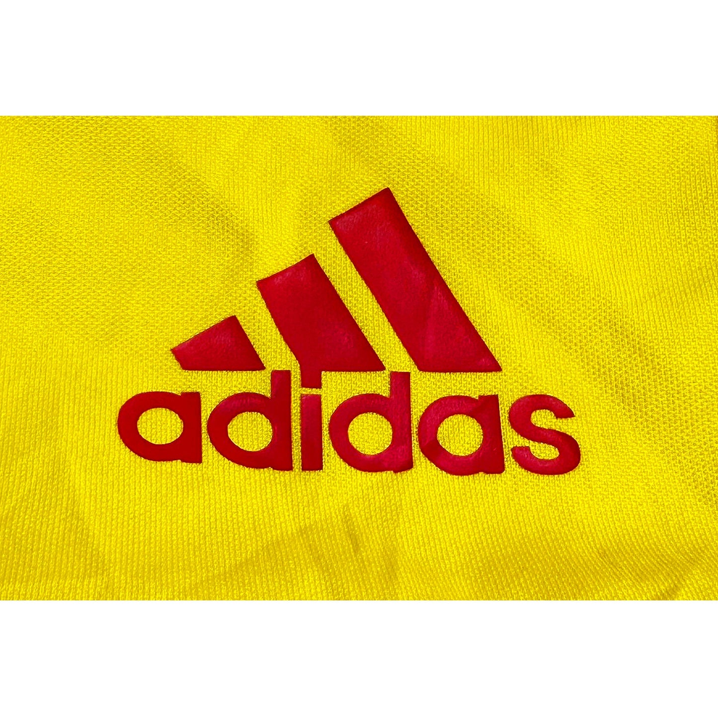 ADIDAS YELLOW SIZE-L SHORTS