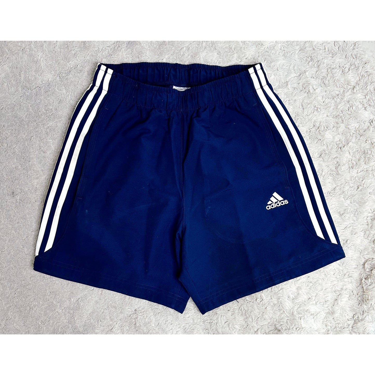 ADIDAS DARK BLUE SIZE-M SHORTS