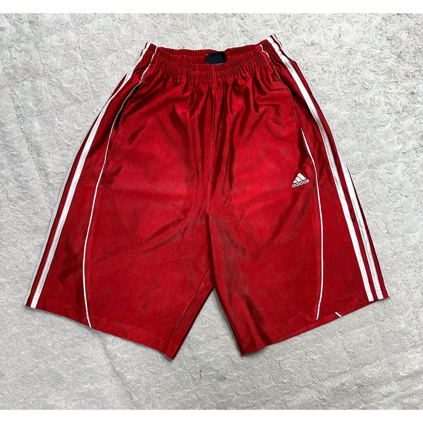 ADIDAS RED SIZE- M SHORTS