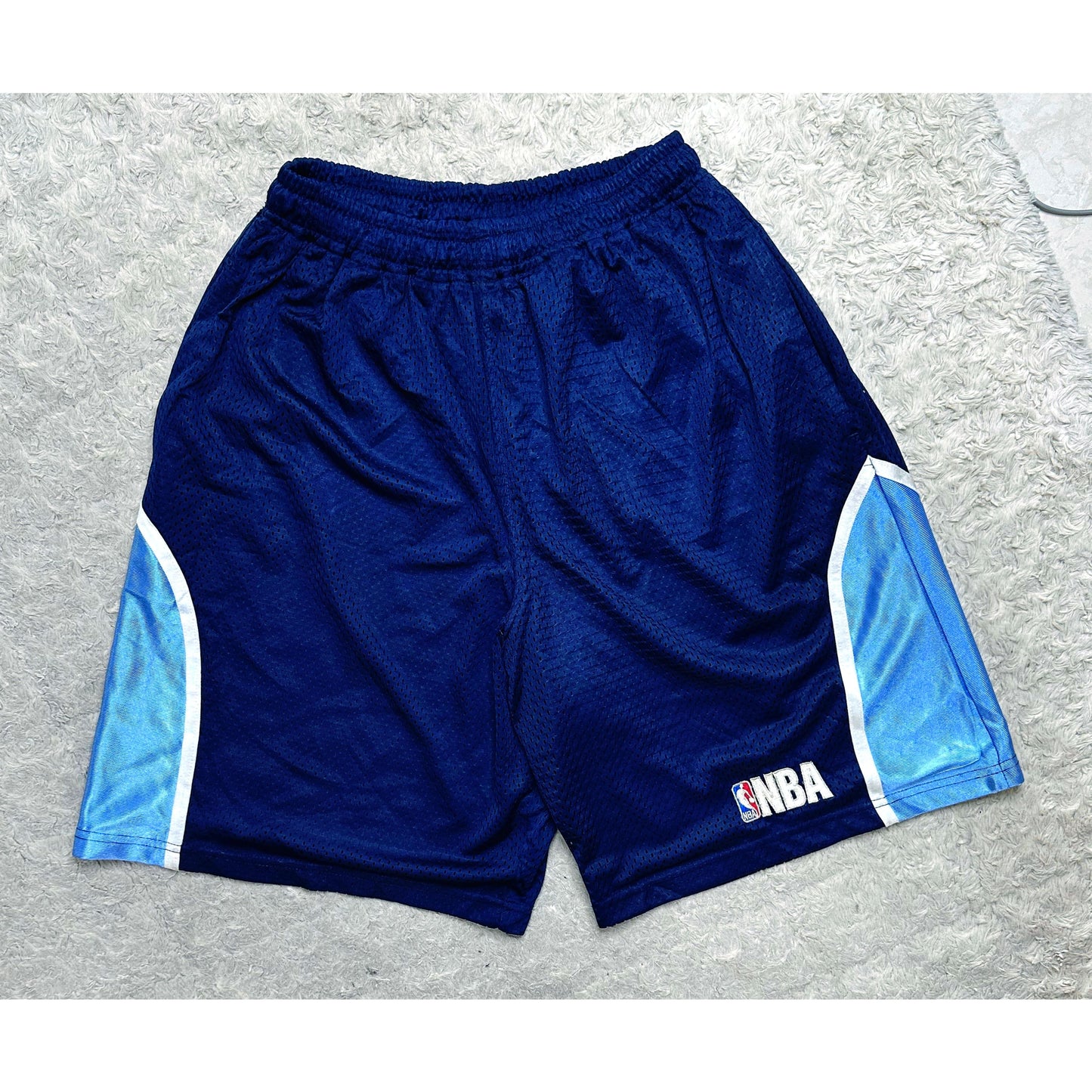 NBA DARK BLUE SIZE-L SHORTS