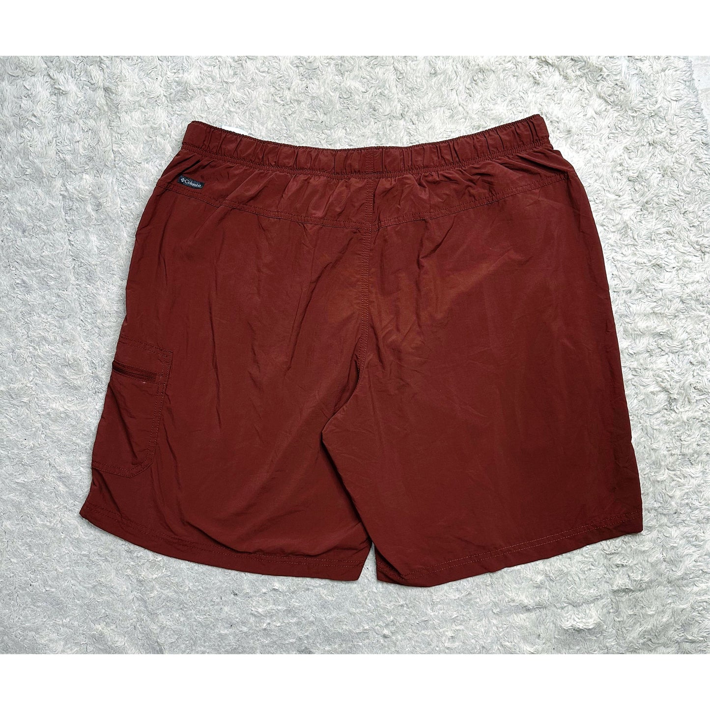 COLUMBIA RED SIZE-XL SHORTS