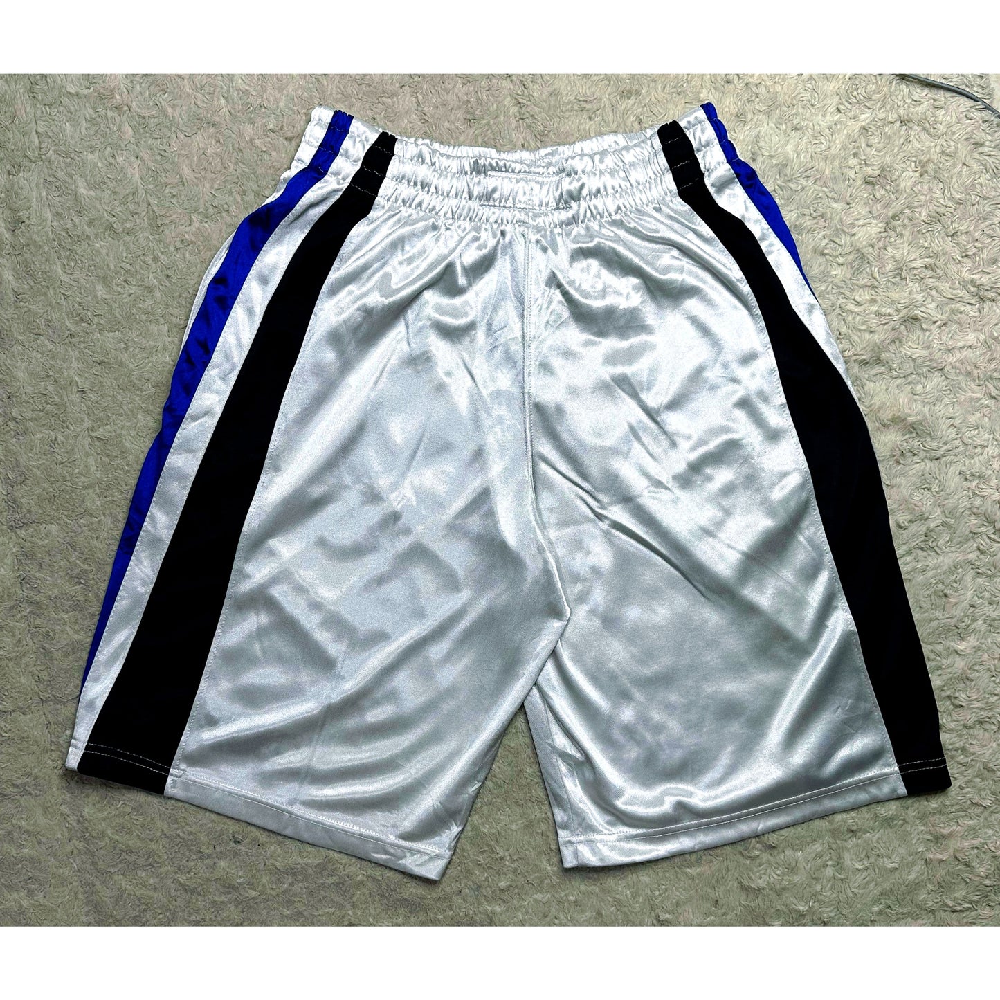 NBA WHITE SIZE-M SHORTS