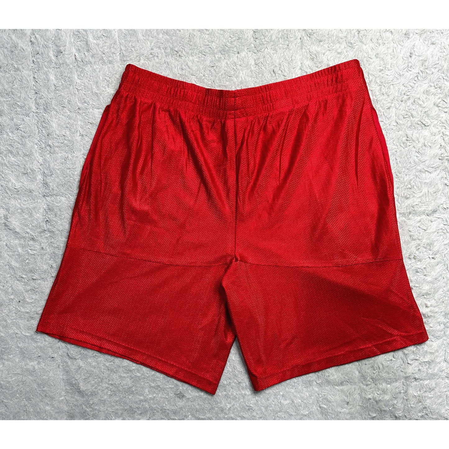 RED SIZE-M SHORTS