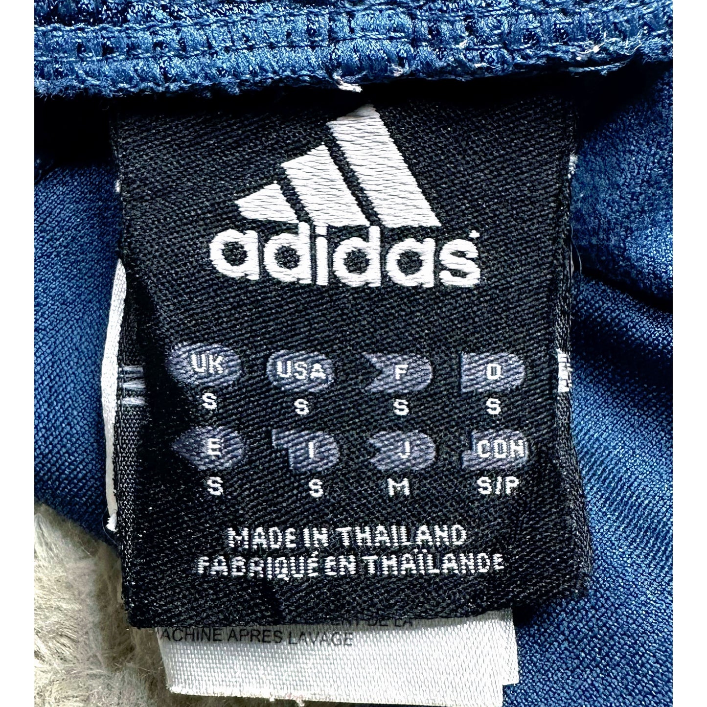 ADIDAS DARK BLUE SIZE-S SHORTS