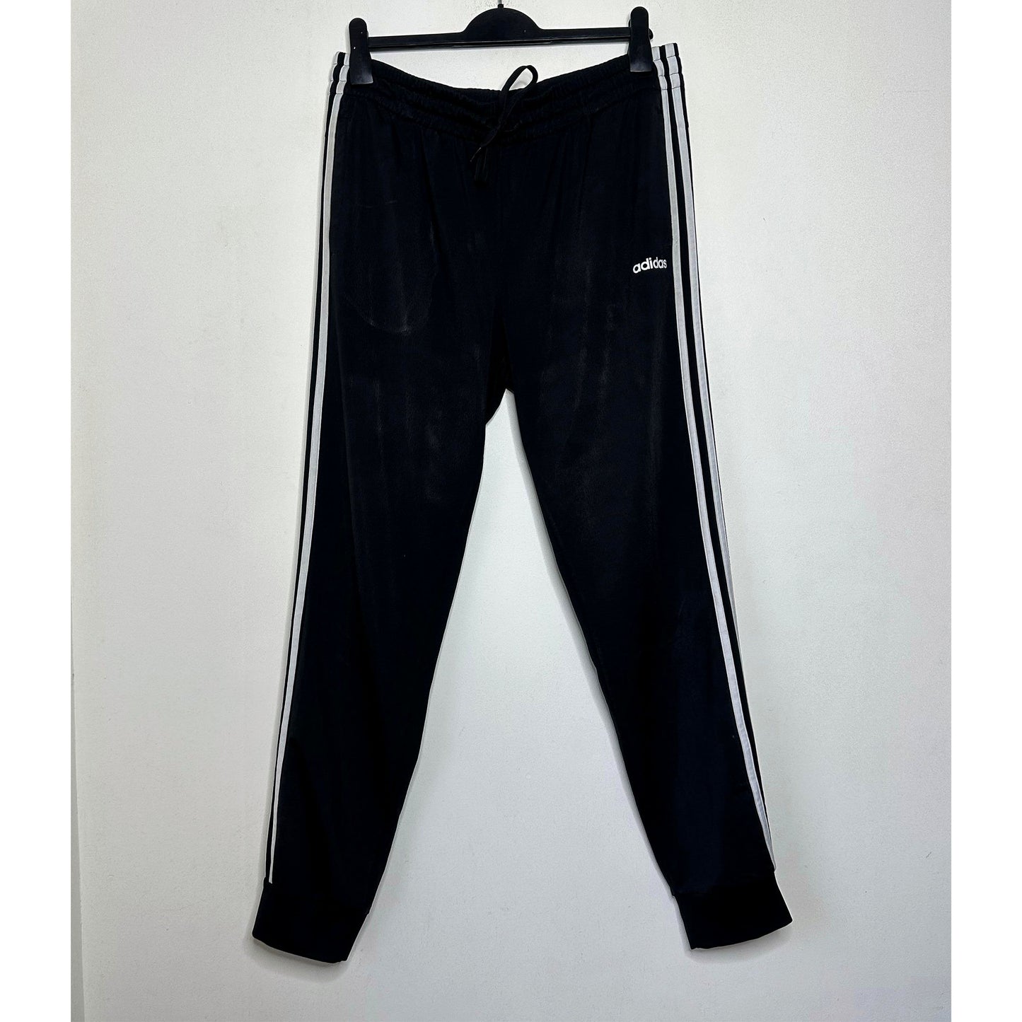 ADIDAS BLACK SIZE-XL TRACKS PANTS