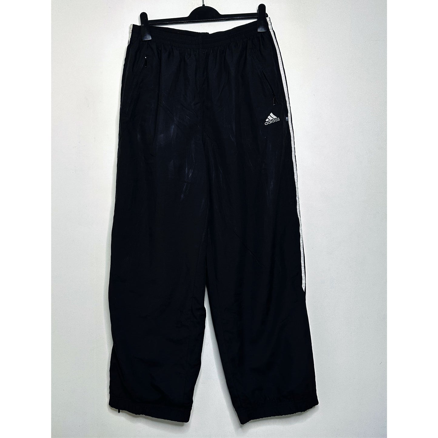 ADIDAS BLACK SIZE-XXL TRACKS PANTS