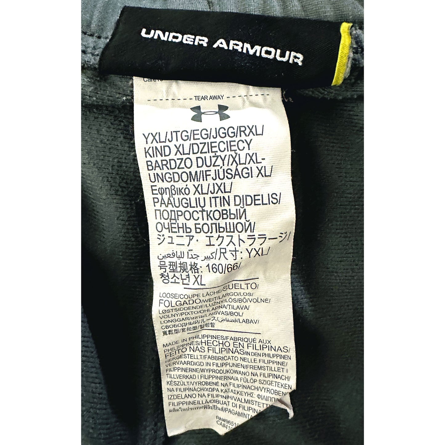 UNDER ARMOUR SIZE-XL TRACKS PANTS