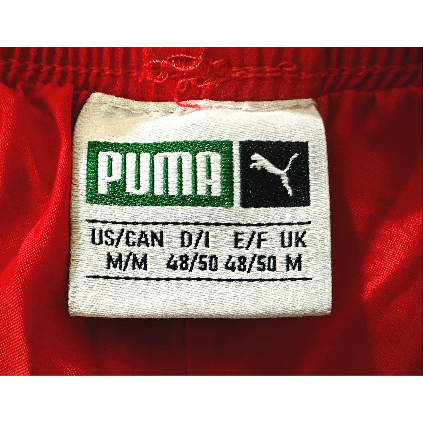 PUME RED SIZE-M TRACKS PANTS