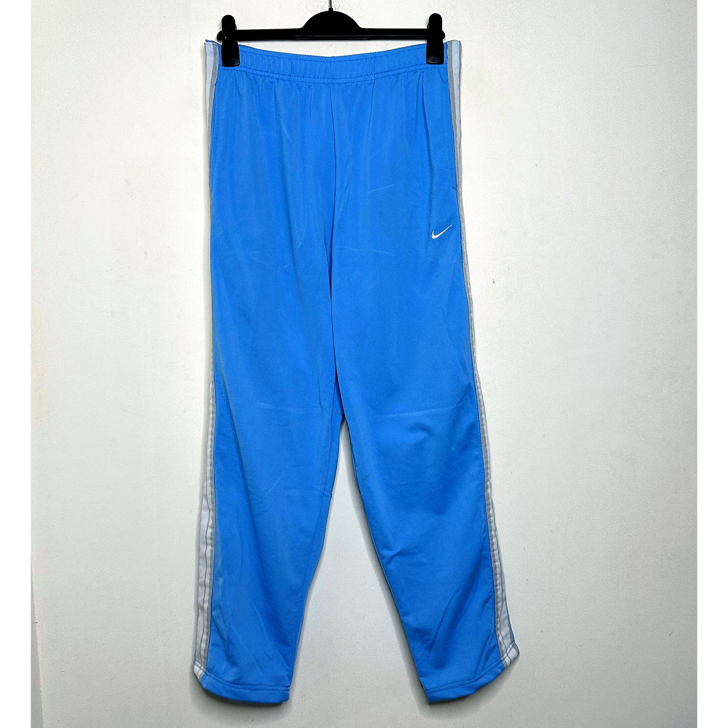 NIKE BLUE SIZE-L TRACKS PANTS