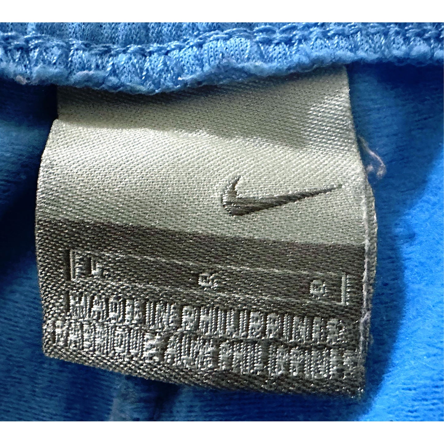 NIKE BLUE SIZE-L TRACKS PANTS