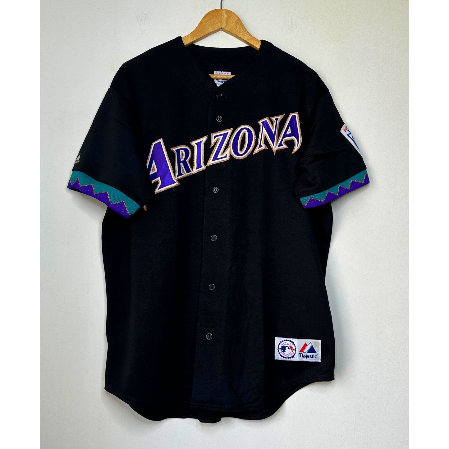 MAJESTIC ARIZONA NO 12 SIZE-XL BASEBALL JERSEYS