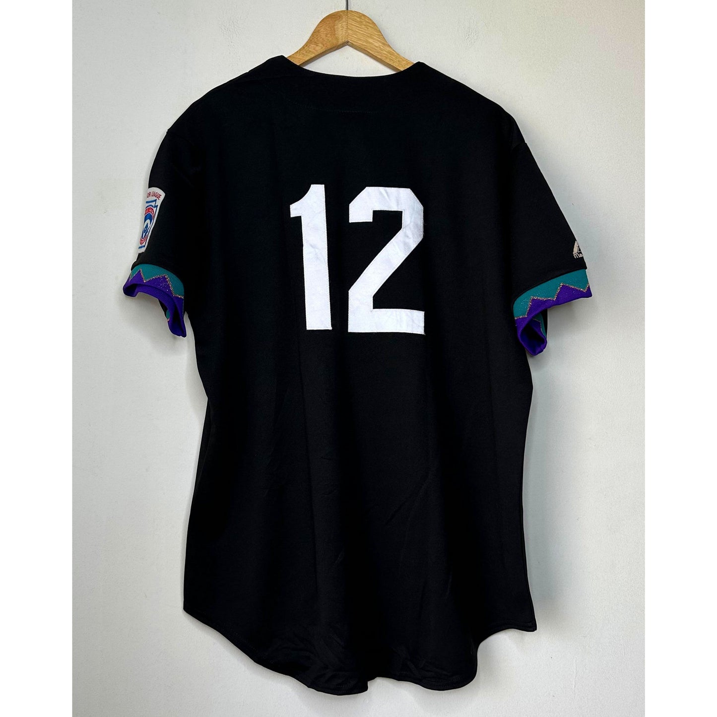 MAJESTIC ARIZONA NO 12 SIZE-XL BASEBALL JERSEYS