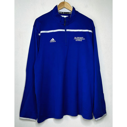 ADIDAS BLANCHET CATHOLIC BLUE SIZE- XL SPORTSWEAR JACKET