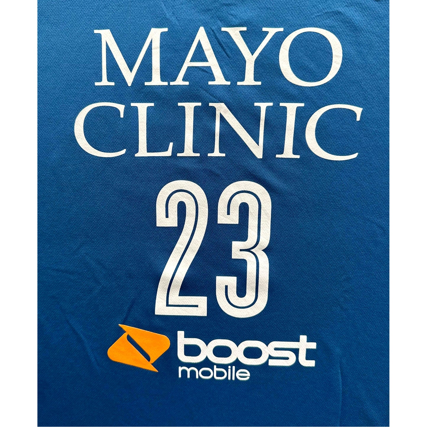 ADIDAS MAYO CLINIC BOOST NO 23 SIZE- L BASKETBALL JERSEYS