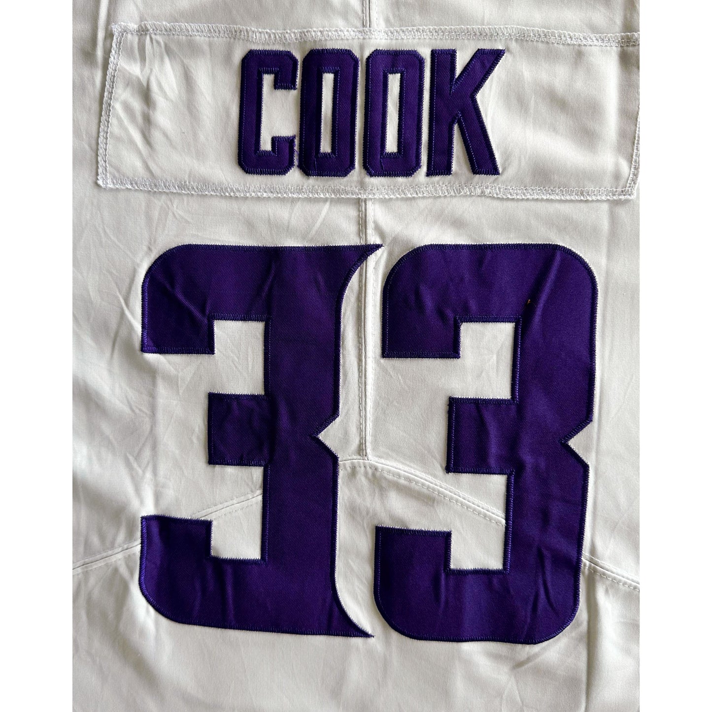 NIKE VIKING NUMBER33 COOK SIZE- XL  NFL JERSEYS