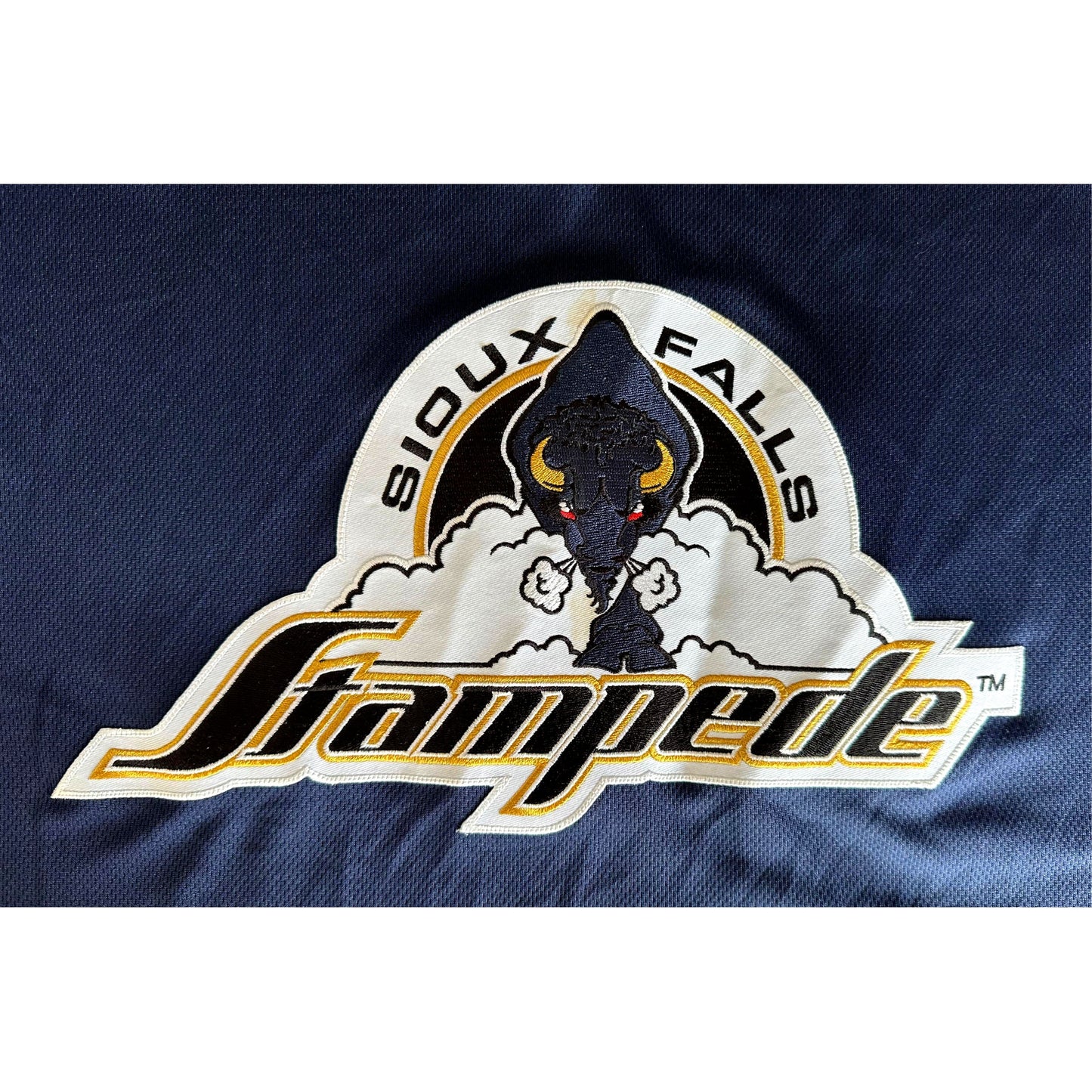 SIOUX FALLS STAMPEDE SIZE-2XL ICE HOCKEY JERSEYS