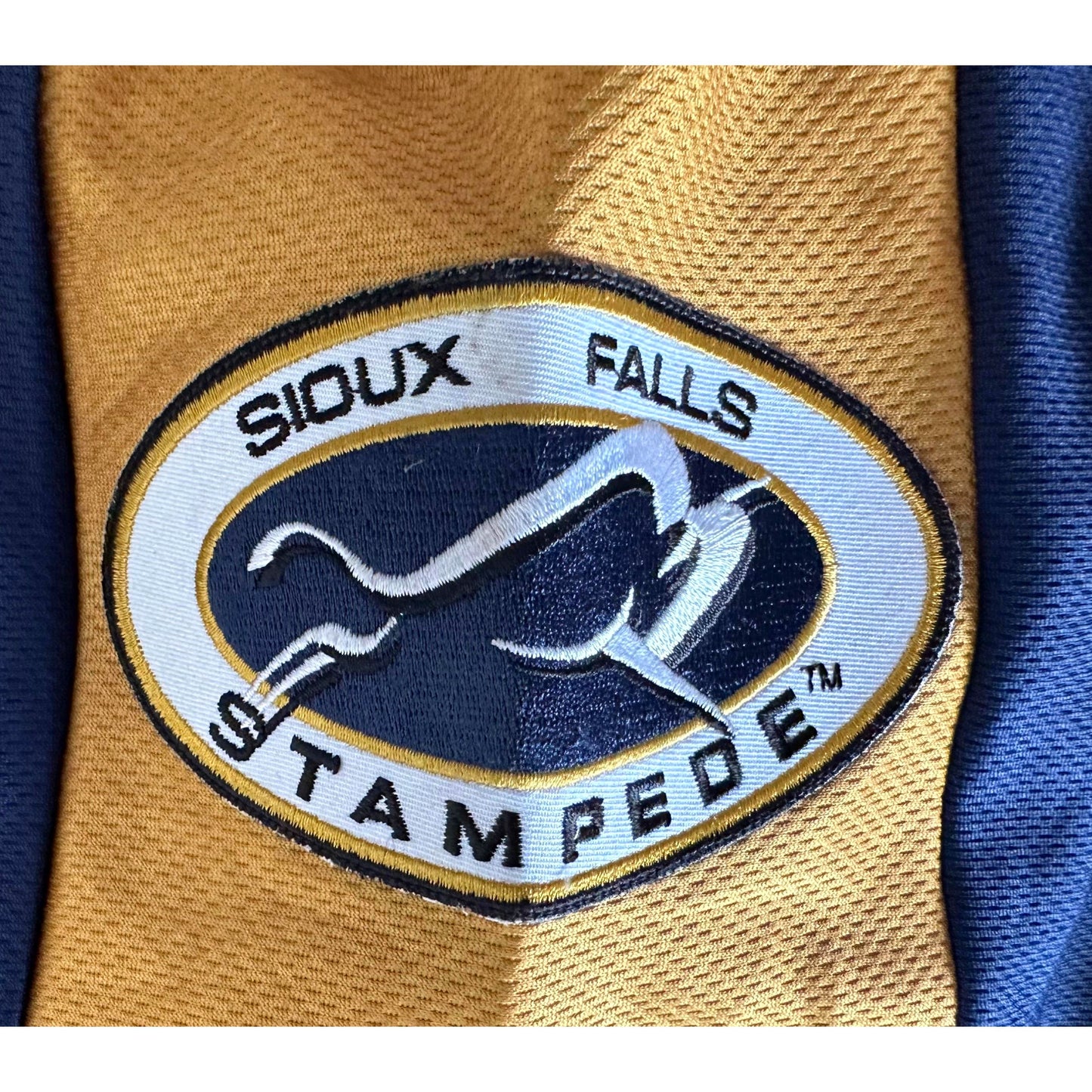 SIOUX FALLS STAMPEDE SIZE-2XL ICE HOCKEY JERSEYS