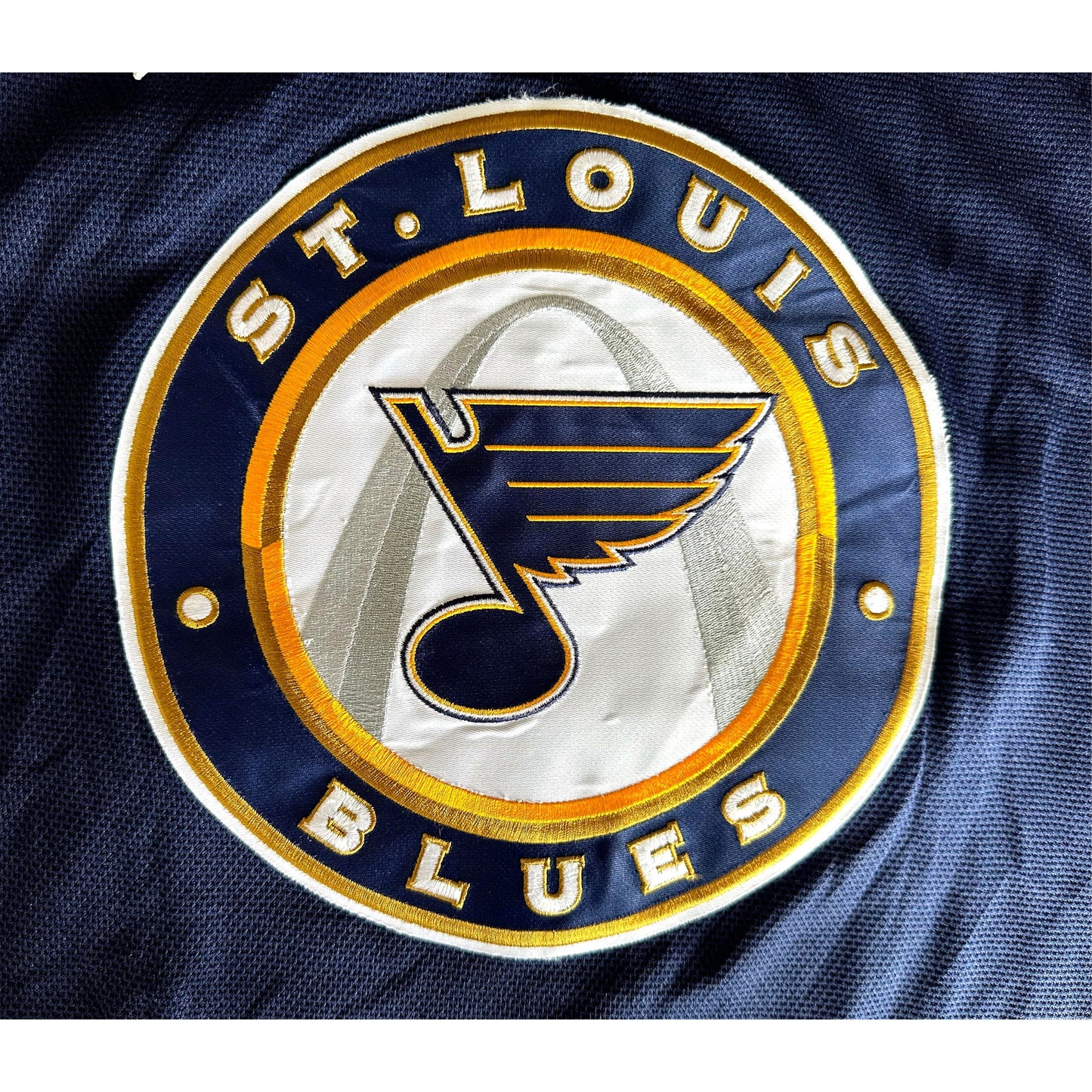 ST LOUIS BLUES REEBOK NUMBER-41 SIZE-XL ICE HOCKEY JERSEYS