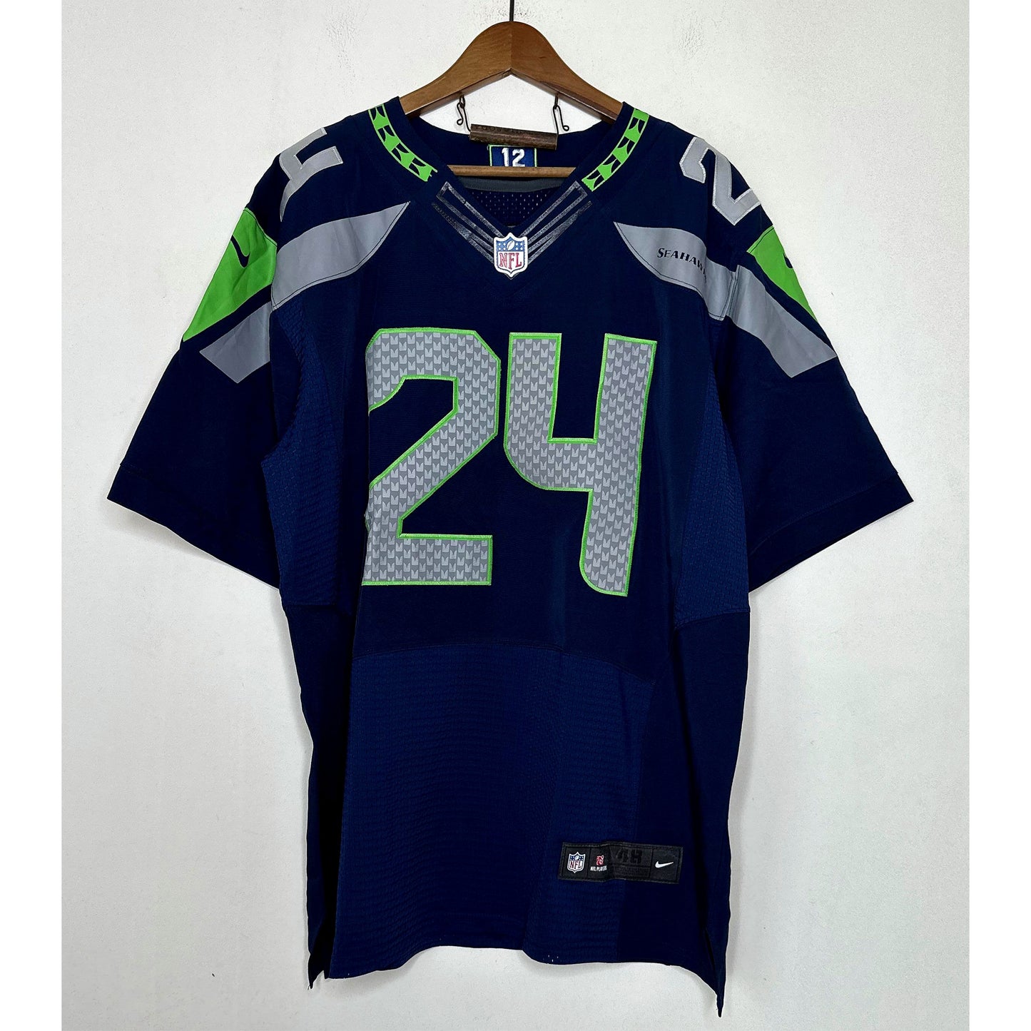 NIKE SEAHAWKS LYNCH NUMBER-24 SIZE-XL  NFL JERSEYS