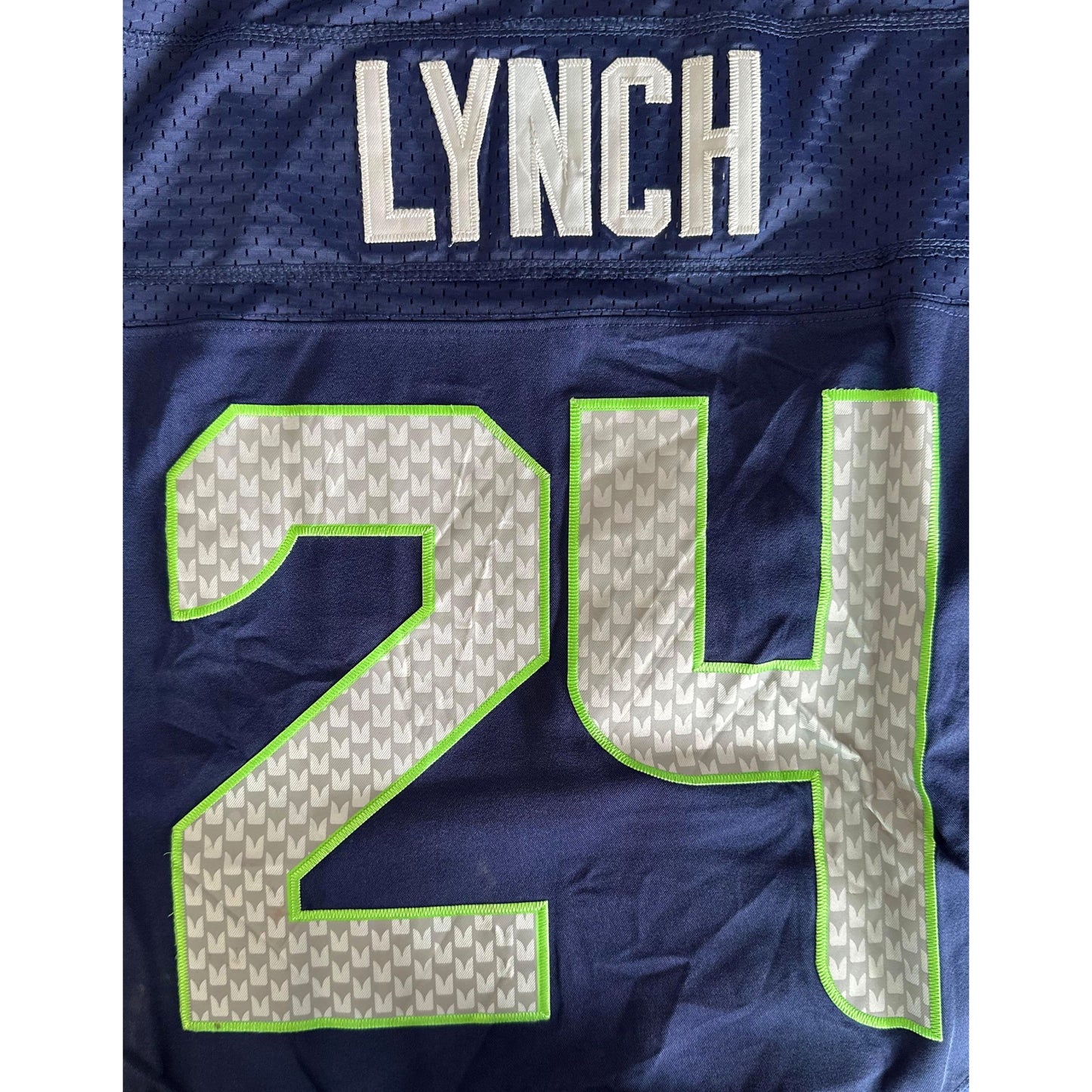 NIKE SEAHAWKS LYNCH NUMBER-24 SIZE-XL  NFL JERSEYS