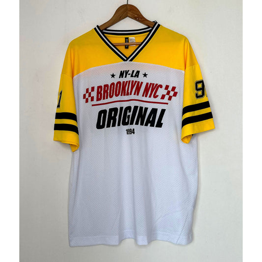 BROOKLYN NYC ORIGINAL NO 91 SIZE- L NFL JERSEYS