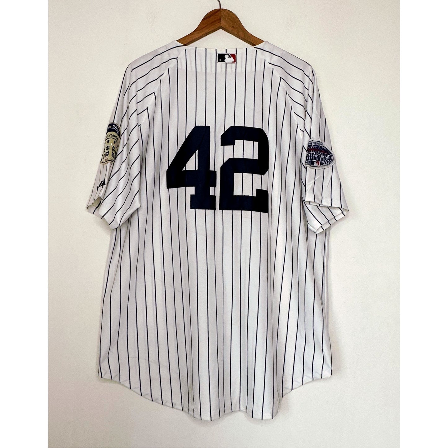 ALL STARGAME WHITE SIZE-2XL BASEBALL JERSEYS