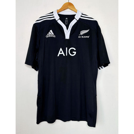 ADIDAS ALL BLACKS AIG SIZE- XL PREMIUM JERSEYS