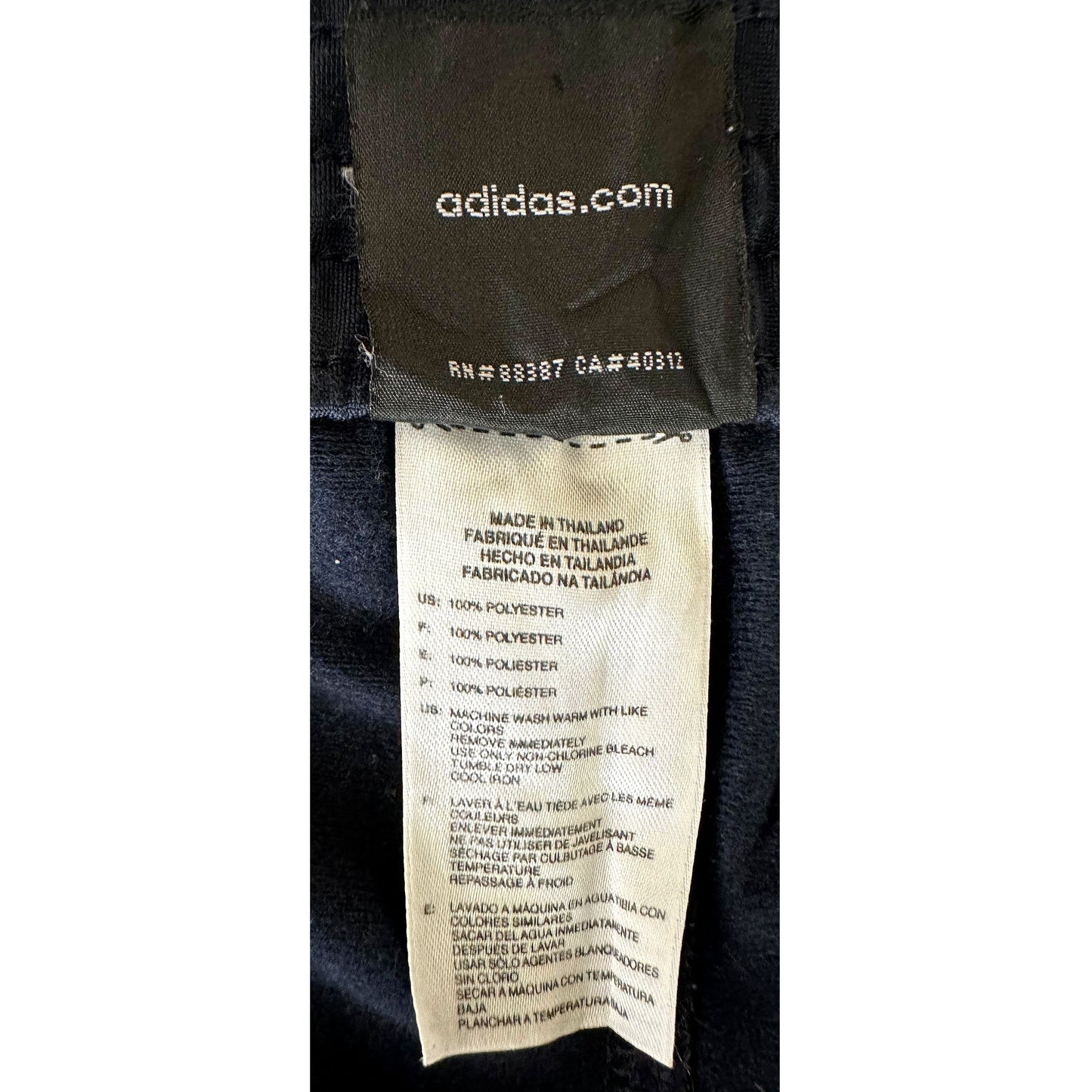 ADIDAS SIZE-L TRACKS PANTS