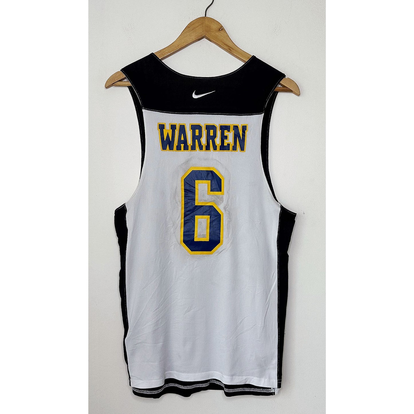 NIKE WARREN NO 6 SIZE- M BASKETBALL JERSEYS