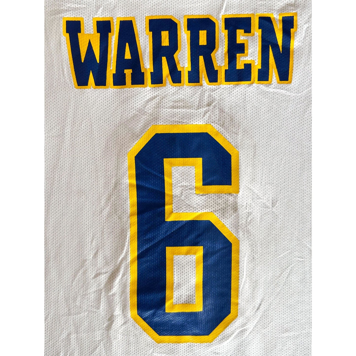 NIKE WARREN NO 6 SIZE- M BASKETBALL JERSEYS