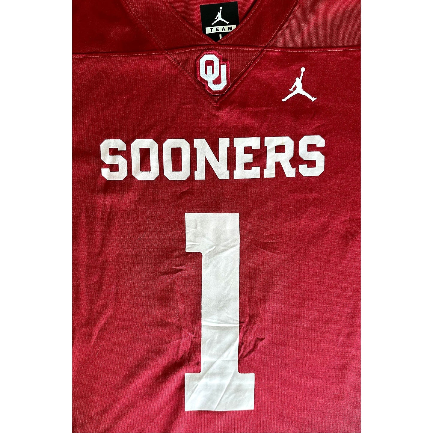 JORDAN SOONERS PITKIN NO 1 SIZE-M NFL JERSEYS