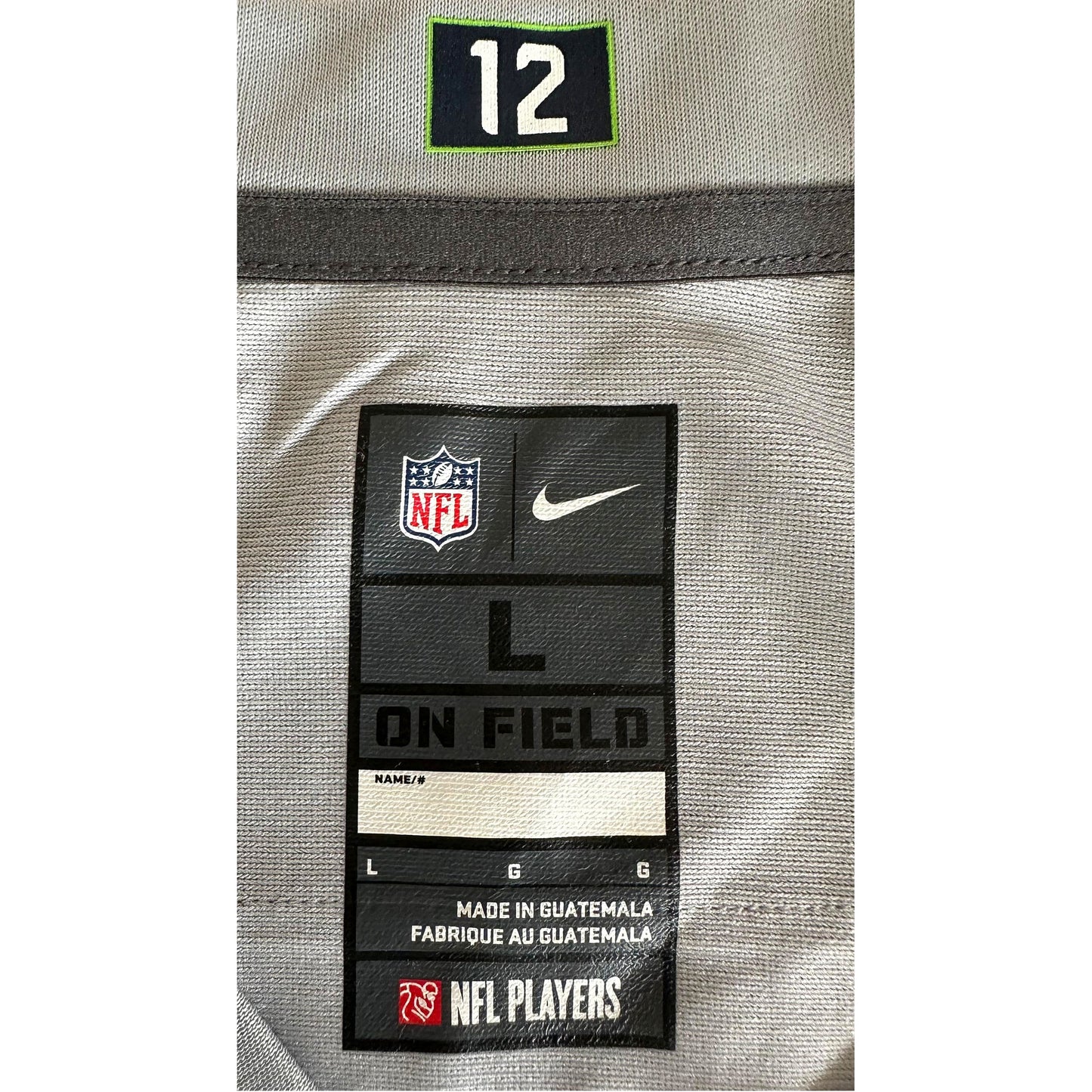 NIKE FAN NO 12 SIZE-XL NFL JERSEYS