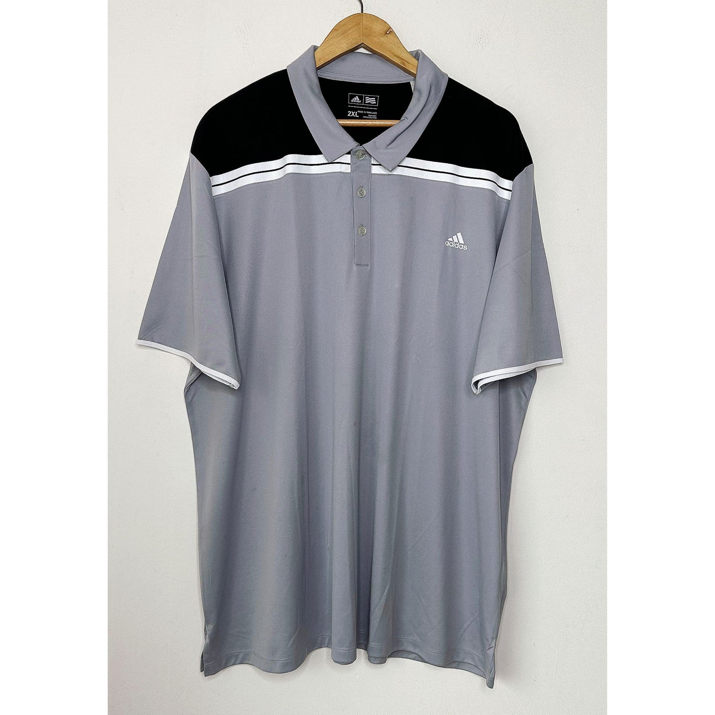 ADIDAS GREY BLACK SIZE-2XL PREMIUM DRY-FIT