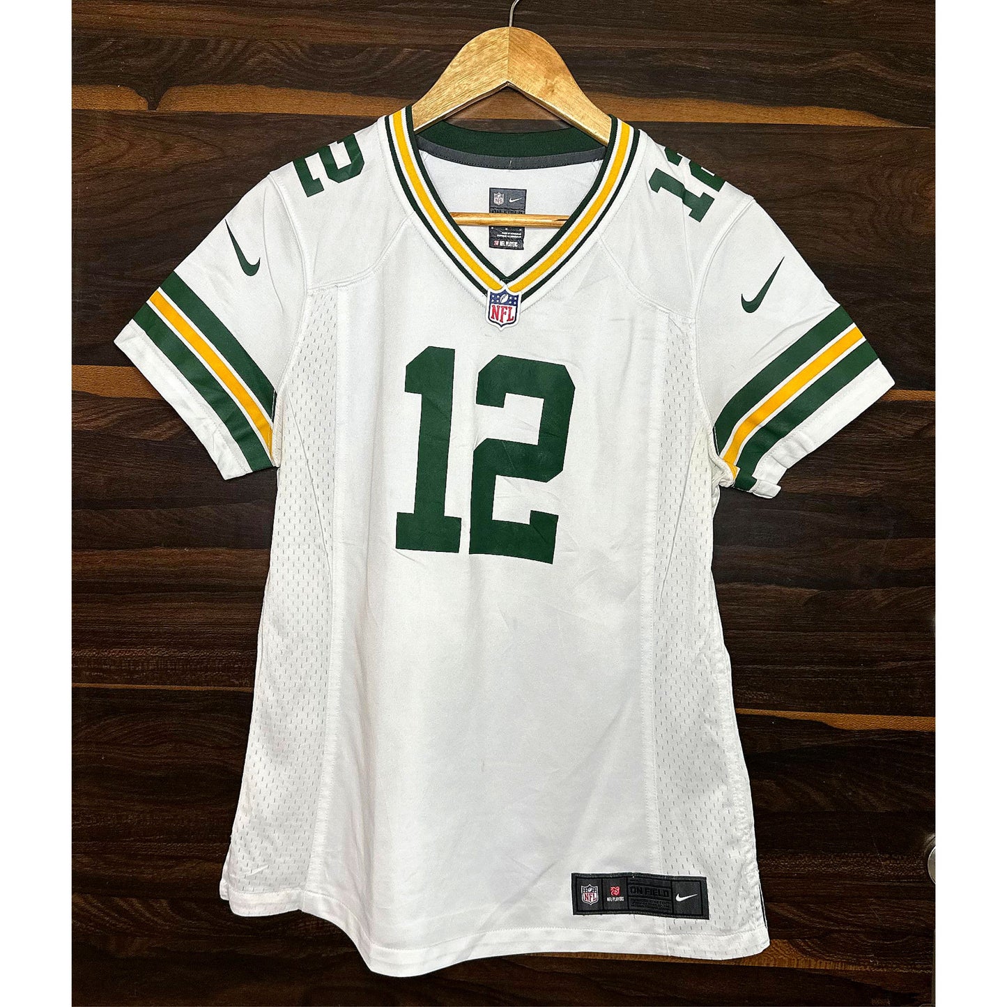 NIKE RODGERS NO 12 SIZE-M NFL JERSEYS