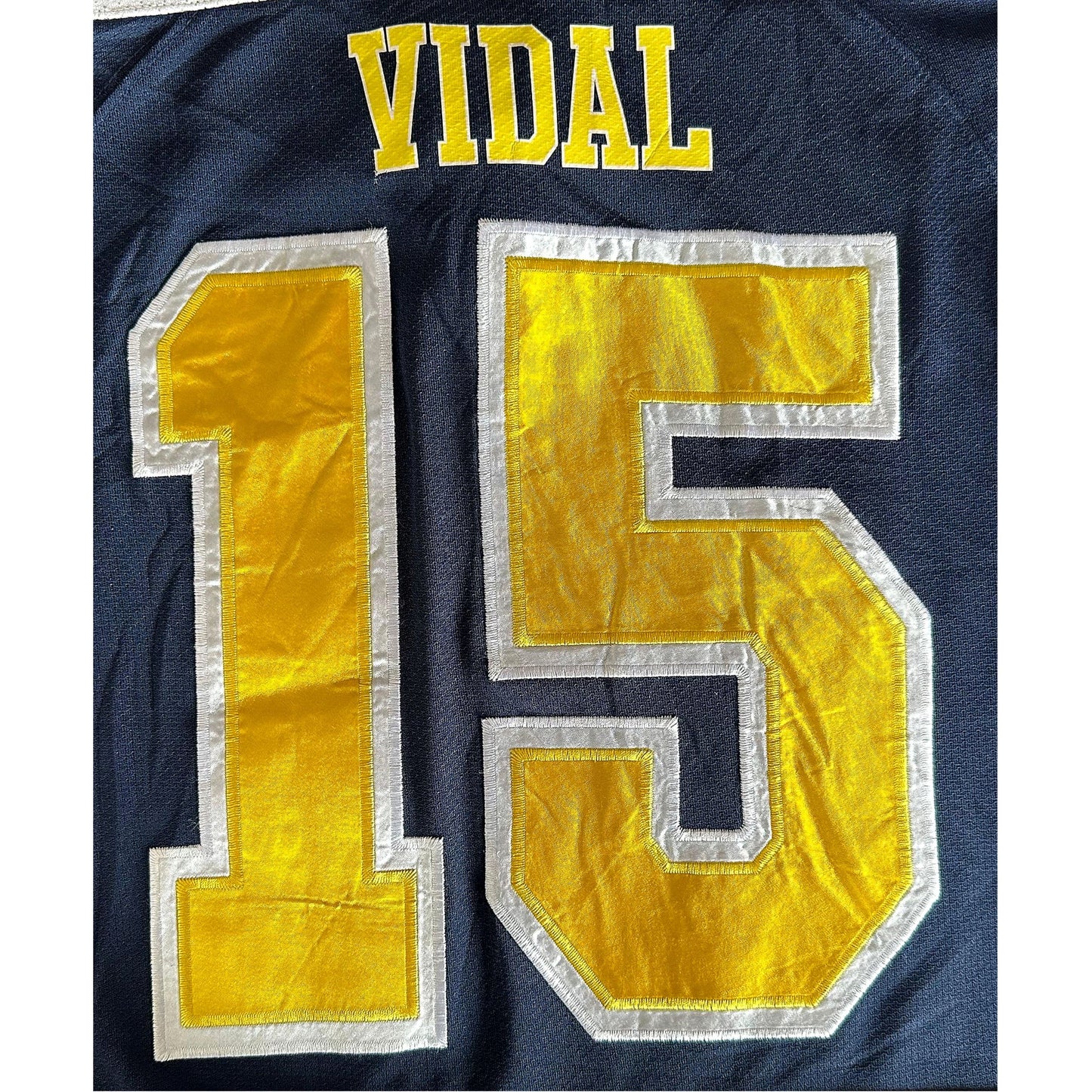 ARAPAHOE  WARRIORS VIDAL  NO 15 SIZE- M -ICE HOCKEY JERSEYS