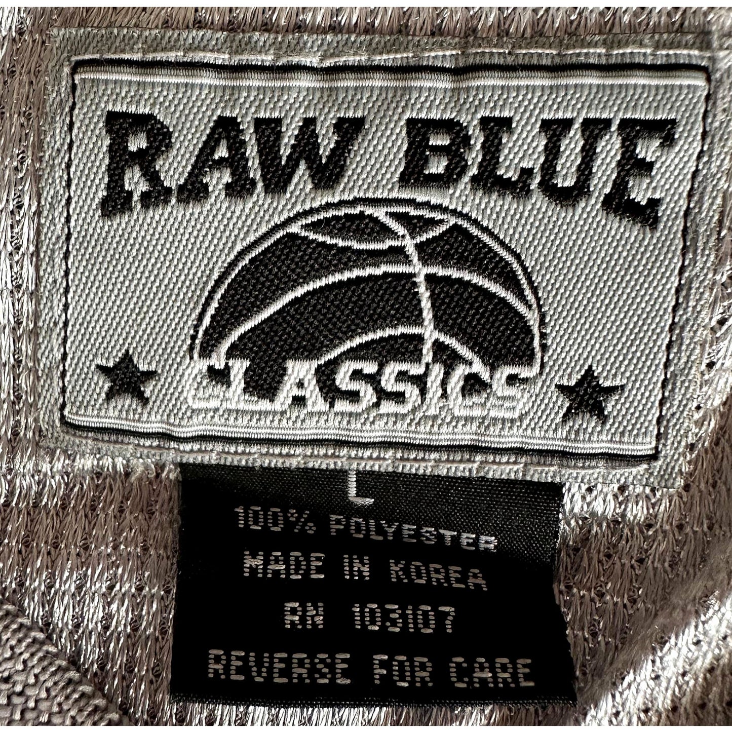 RAW BLUE BIG TEX NO 24 SIZE- XL BASKETBALL JERSEYS