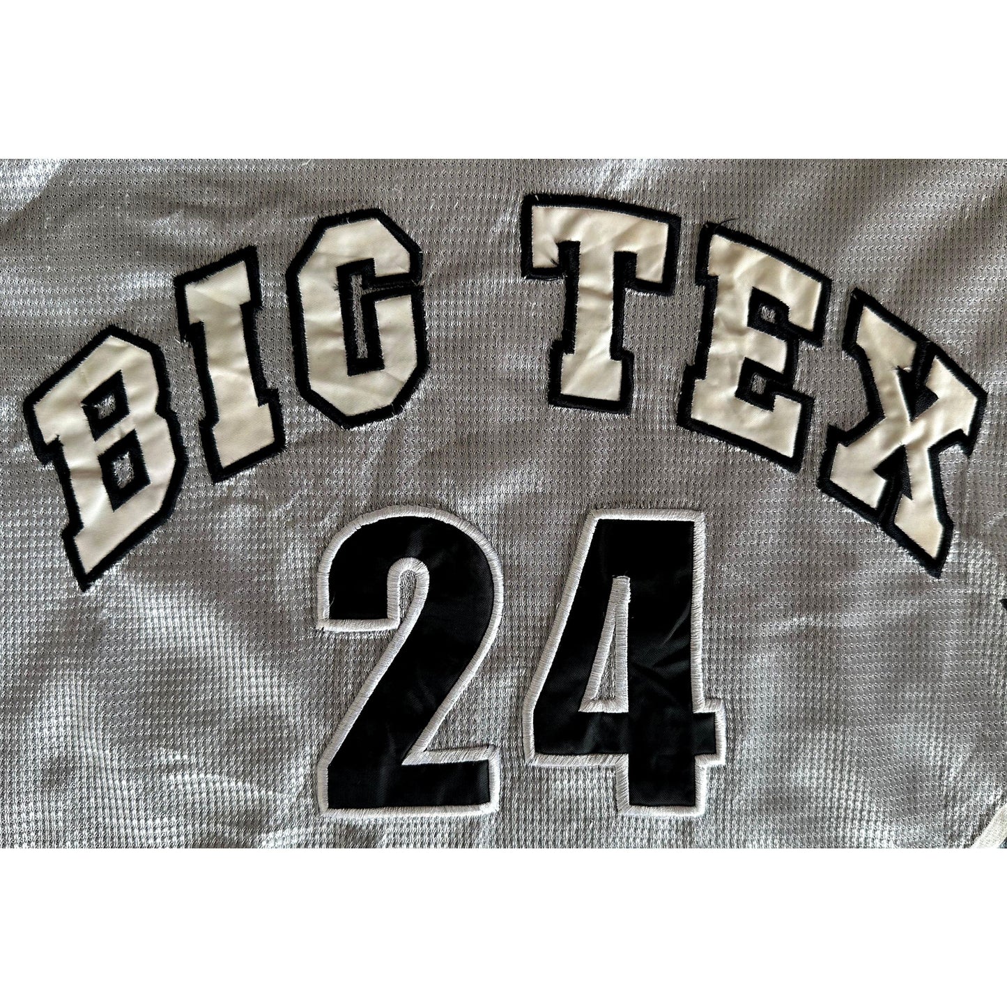 RAW BLUE BIG TEX NO 24 SIZE- XL BASKETBALL JERSEYS