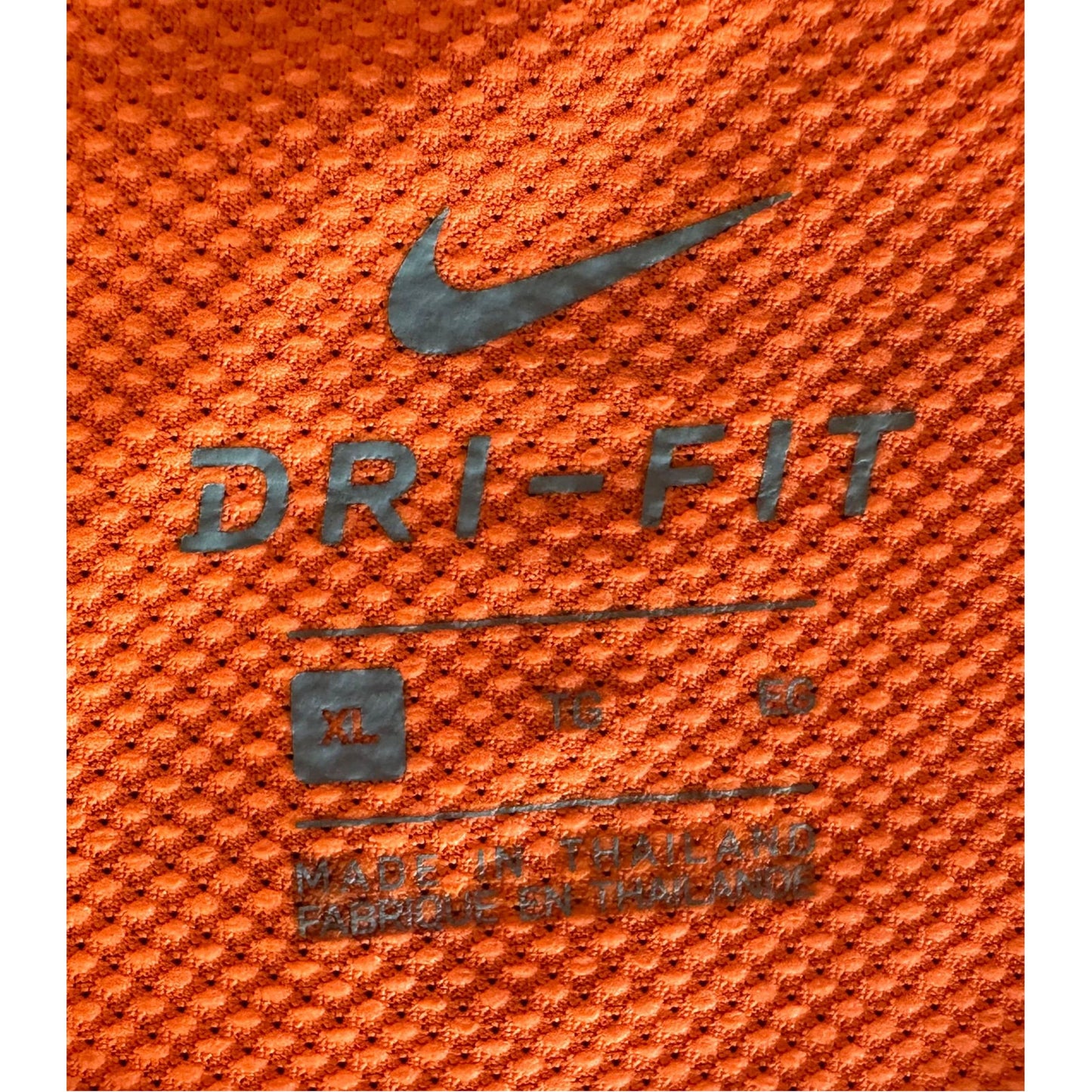 NIKE ORANGE SIZE-L BASKETBALL JERSEYS