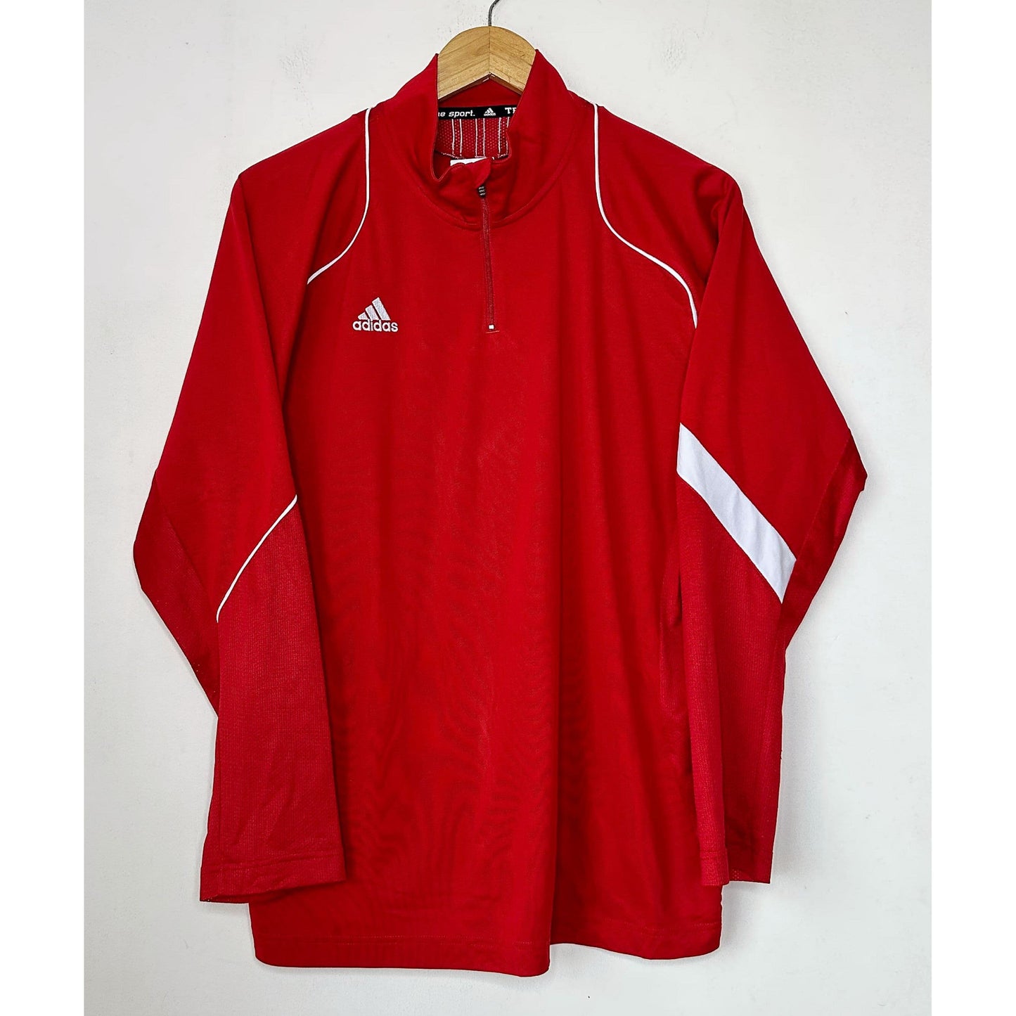 ADIDAS RED SIZE-L DRY-FIT