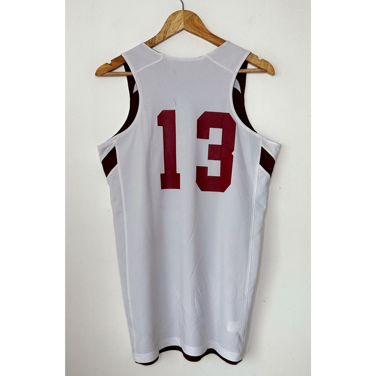 A THERTON BULLDOGS NUMBER 13 REVERSABLE SIZE-M BASKETBALL JERSEYS