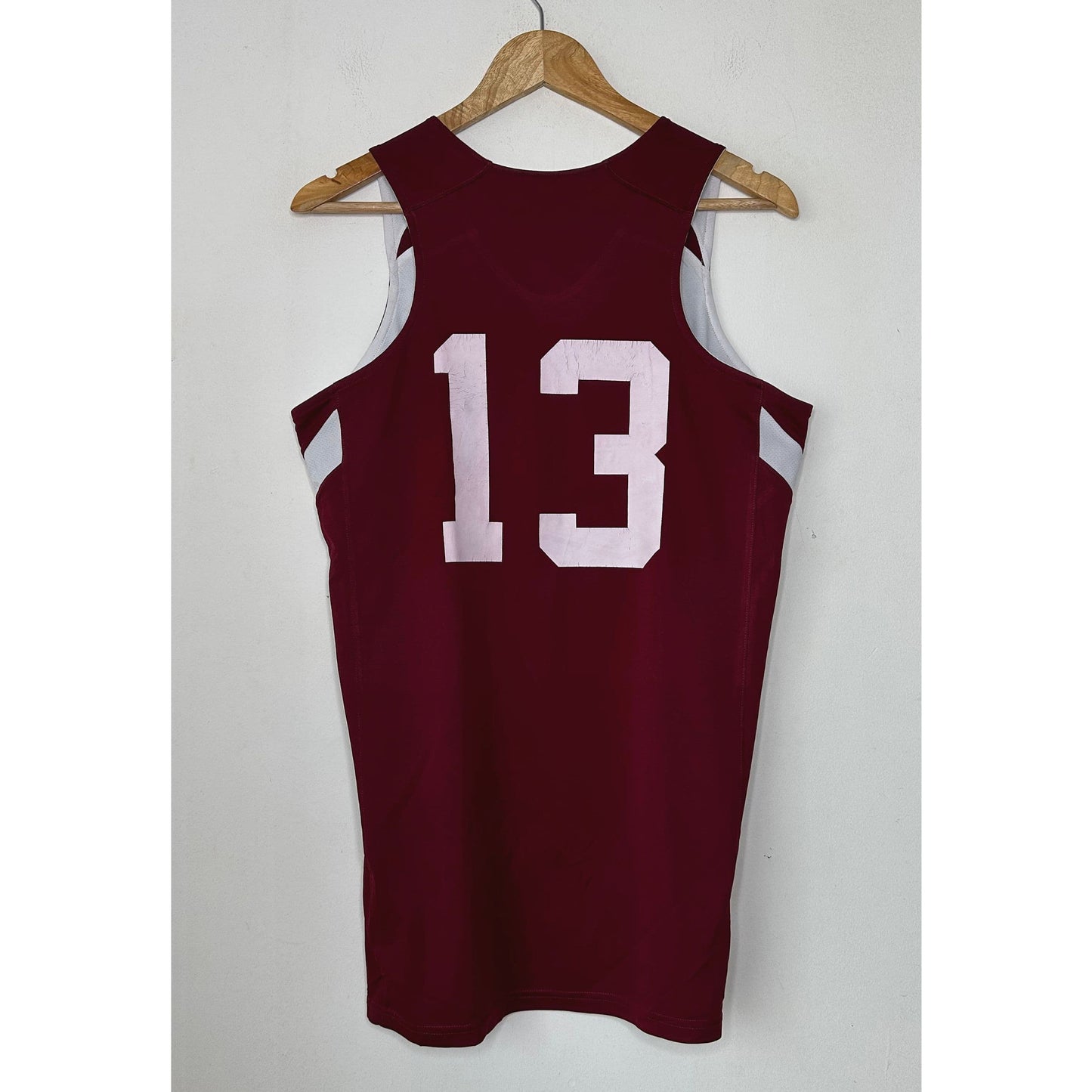 A THERTON BULLDOGS NUMBER 13 REVERSABLE SIZE-M BASKETBALL JERSEYS