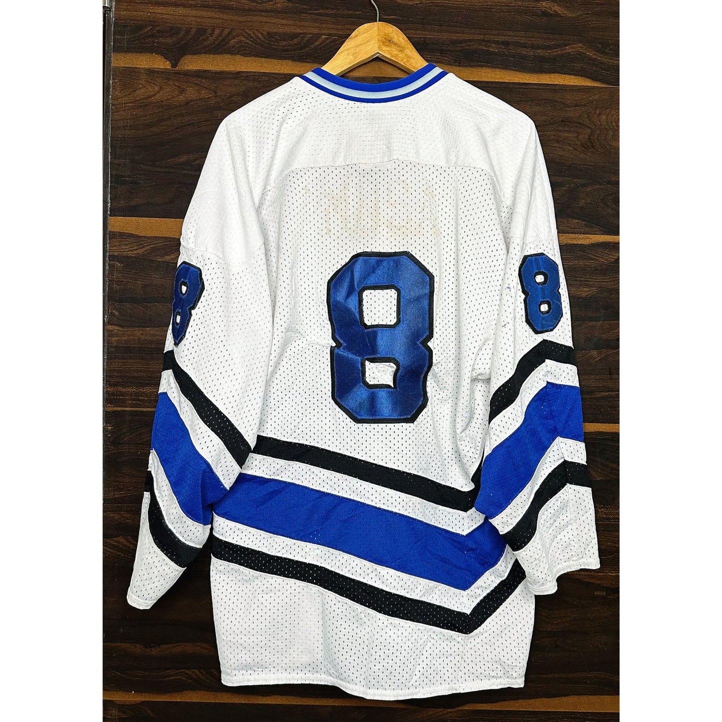 NUMBER 8 SIZE- XL -ICE HOCKEY JERSEYS