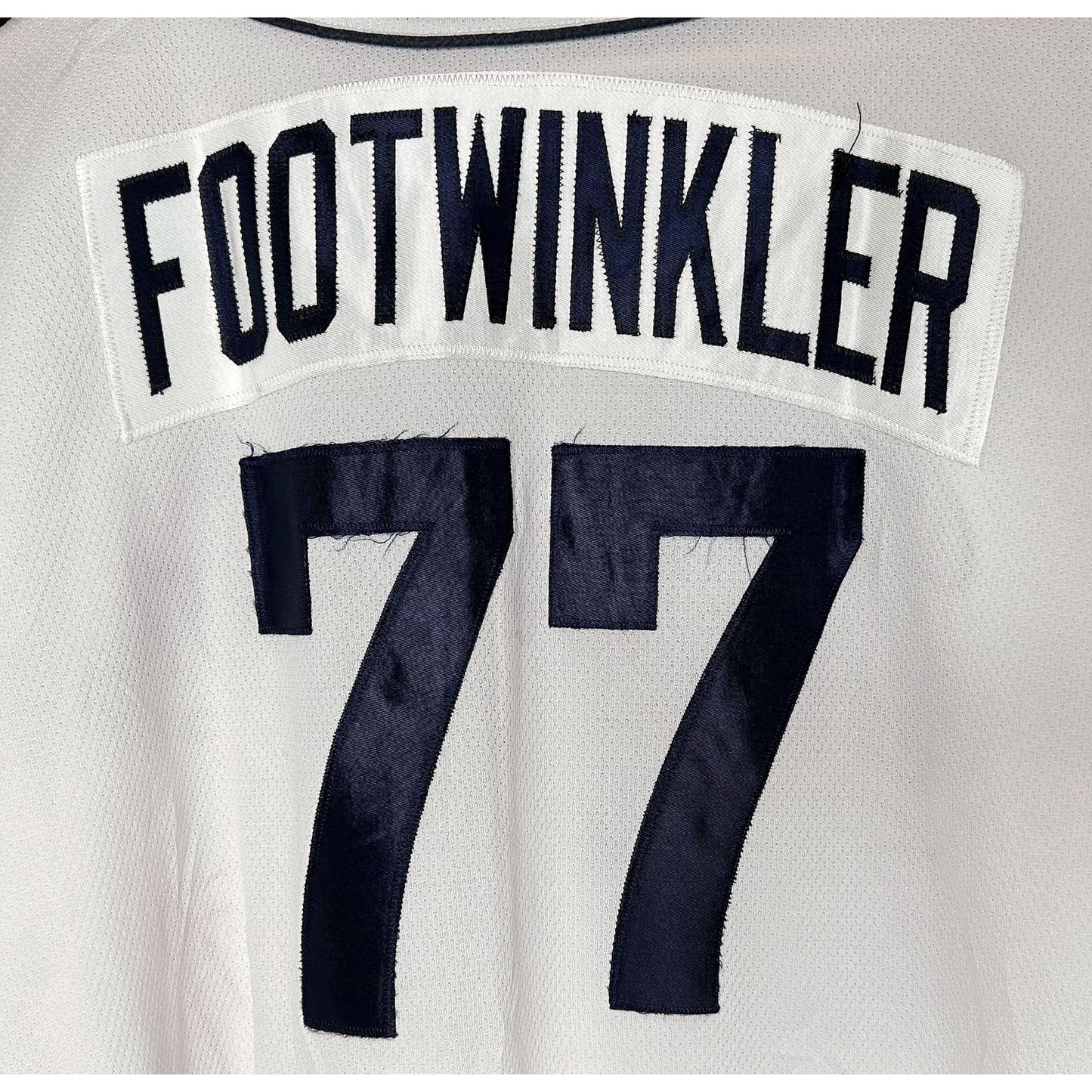 SPORTS SILVERSTAR VAWGHAN FOOTWINKLER  NO  77 SIZE-2XL BASEBALL JERSEYS