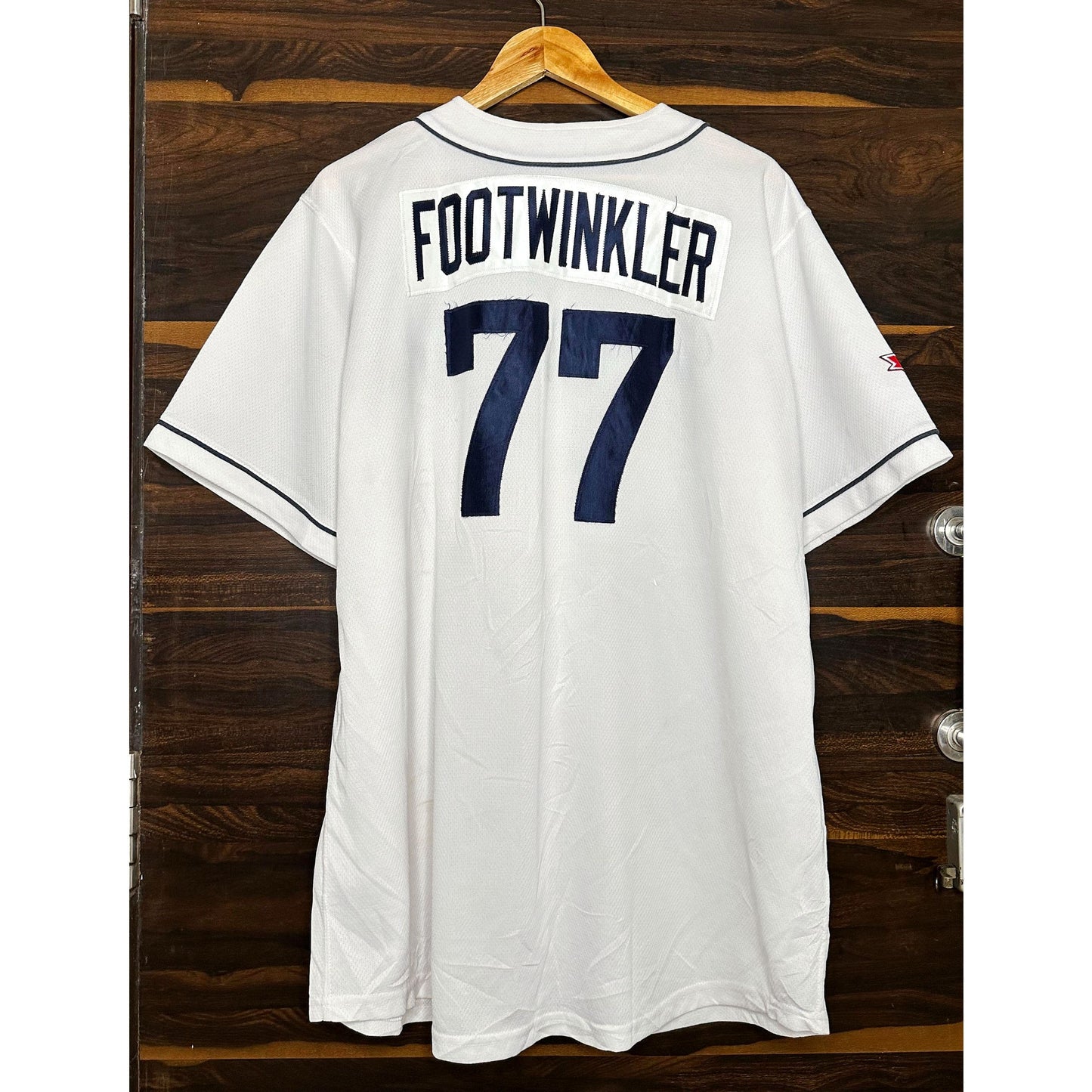 SPORTS SILVERSTAR VAWGHAN FOOTWINKLER  NO  77 SIZE-2XL BASEBALL JERSEYS