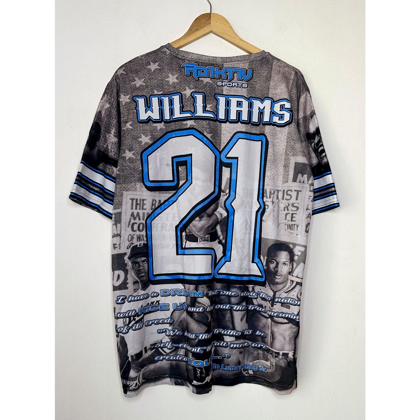 WILLIAMS BOSS NO 21 SIZE-2XL PREMIUM JERSEY