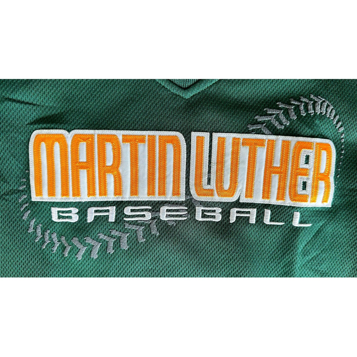 MARTIN LUTHER BASEBALL SIZE- XL -ICE HOCKEY JERSEYS