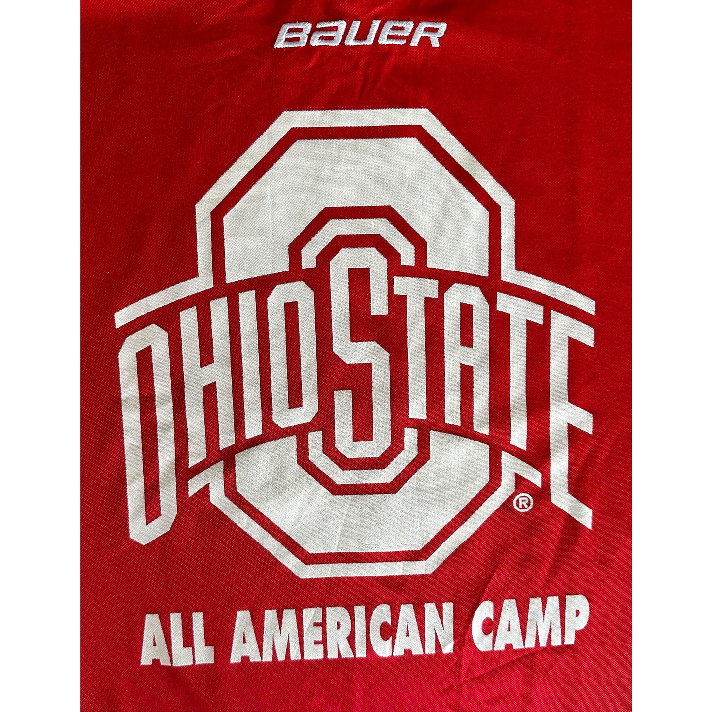 BAUER OHIOSTATE ALL AMERICAN CAMP SIZE- XL -ICE HOCKEY JERSEYS .