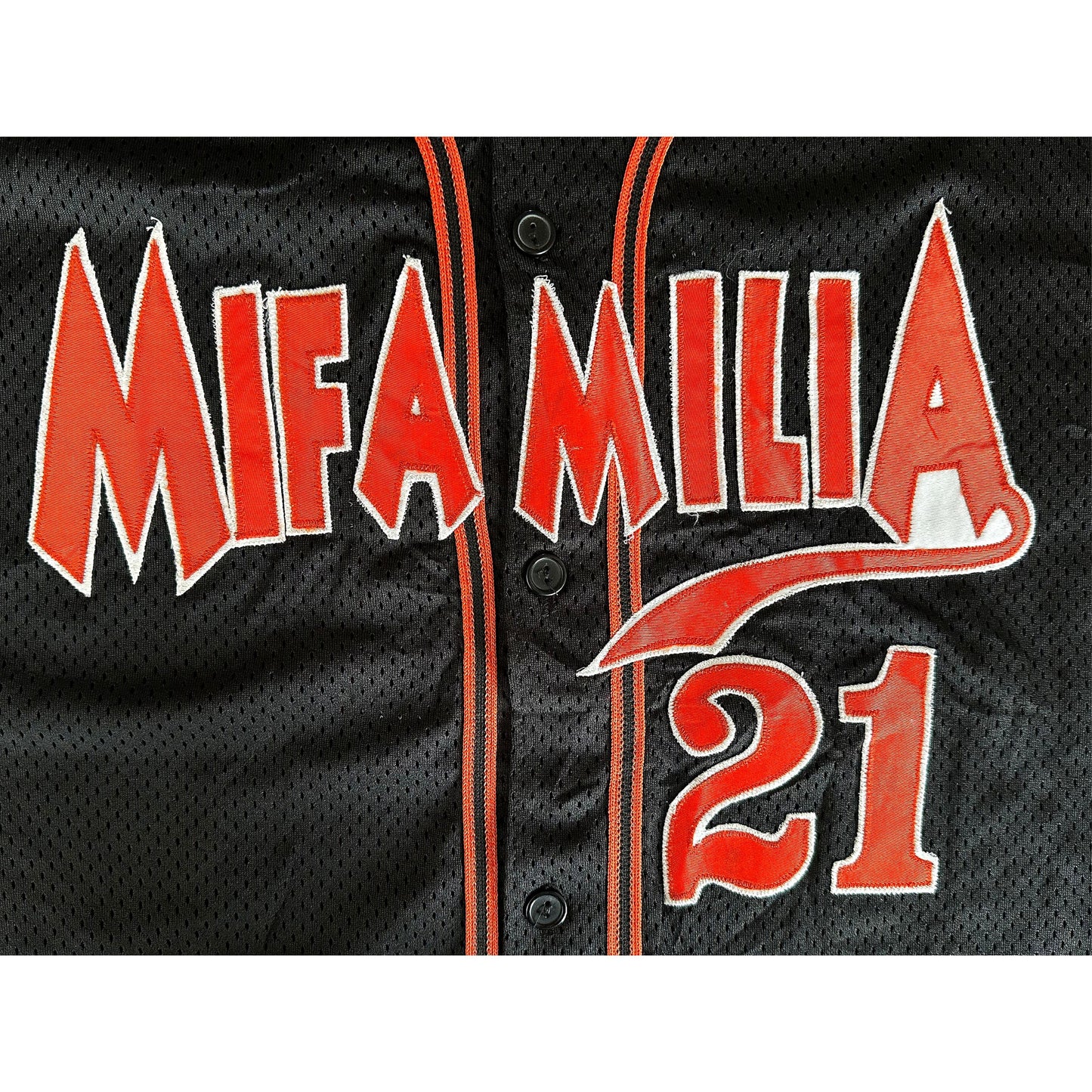 MIFA MILIA CHIQUITAS  NO 21  SIZE-M BASEBALL JERSEYS