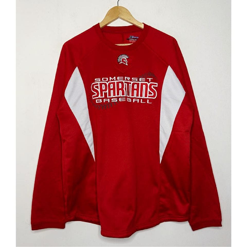 SOMERSET SPARTANS SIZE- L -ICE HOCKEY JERSEYS